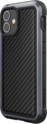 X-Doria Raptic Lux - Etui aluminiowe iPhone 12 Mini (Drop test 3m) (Black Carbon Fiber) 1