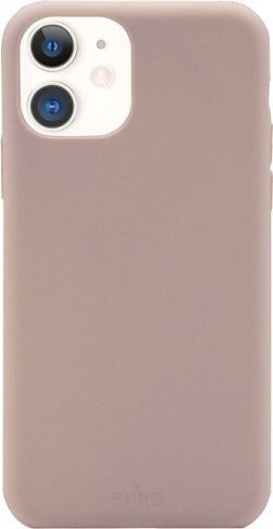 PURO Green Compostable Eco-friendly Cover - Ekologiczne etui iPhone 12 Mini (piaskowy róż) 1