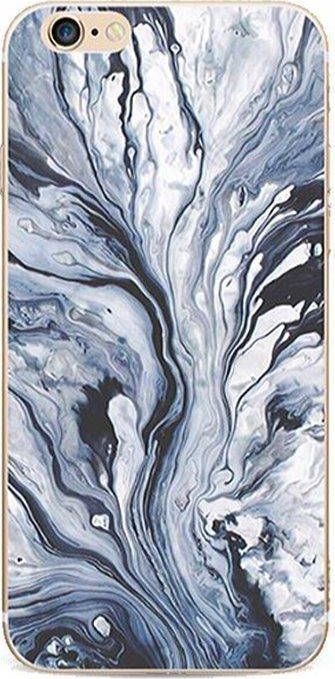 Upominkarnia ETUI NA TELEFON IPHONE 6/6S - GRANATOWY MARMUR ETUI19WZ6 uniwersalny 1