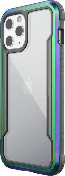 X-doria X-Doria Raptic Shield - Etui aluminiowe iPhone 12 Pro Max (Drop test 3m) (Iridescent) uniwersalny 1