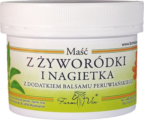 Farm-Vix Maść Z Żyworódki I Nagietka 150 Ml 1