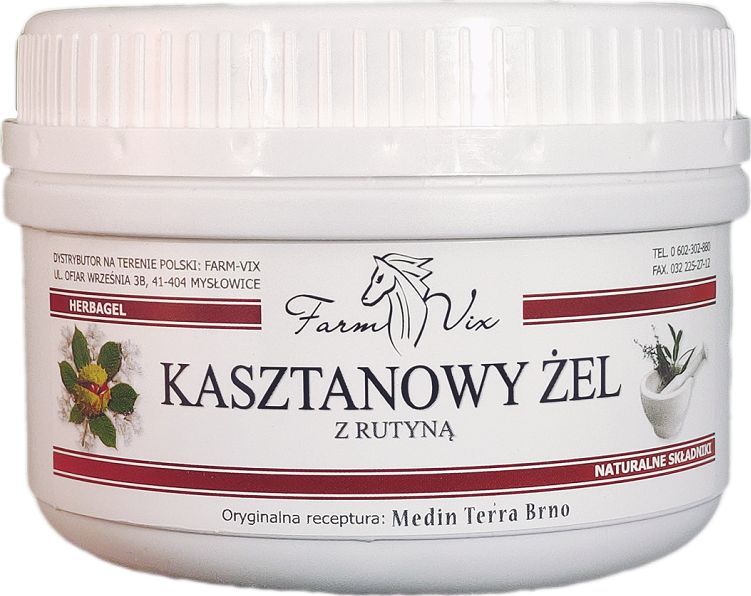 Farm-Vix Żel Kasztanowy Z Rutyną 350G Farm-Vix 1