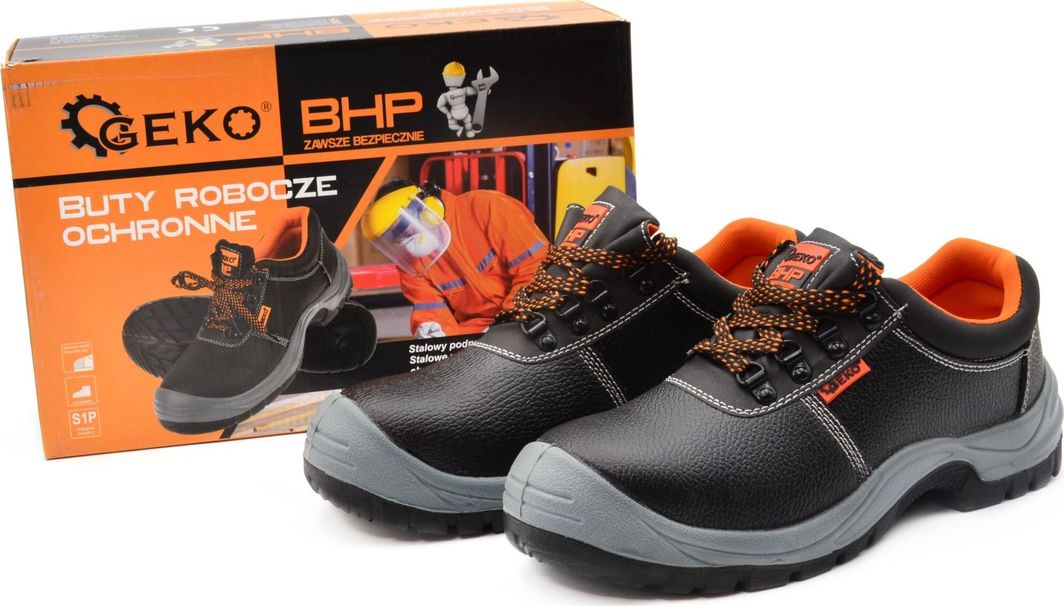 Geko Buty robocze ochronne model no.1 S1P - r. 46(10) 1