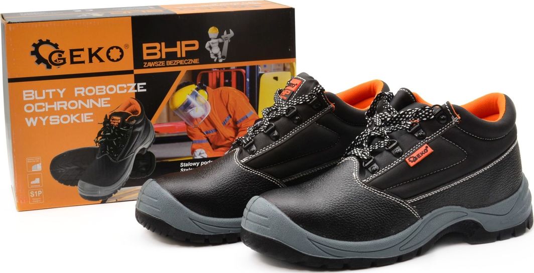Geko Buty robocze ochronne model no.2 wysokie S1P - r. 40(10) 1