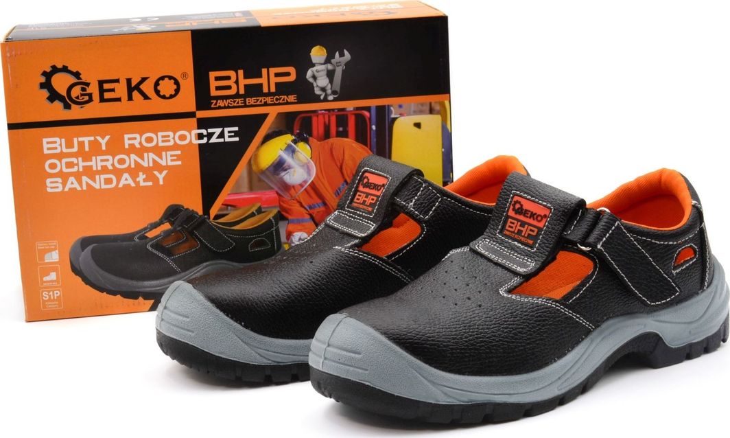 Geko Buty ochronne sandały robocze S1P model nr 8 - r. 45 1