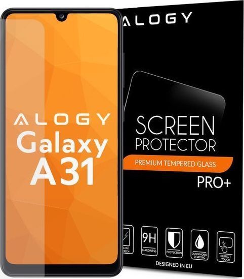 Alogy Alogy Szkło hartowane do telefonu na ekran do Samsung Galaxy A31 uniwersalny 1