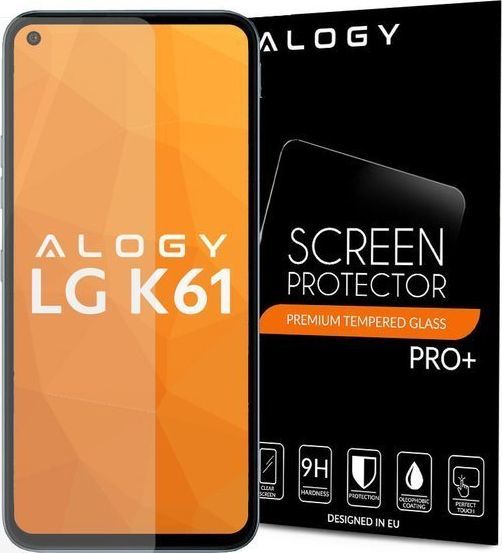 Alogy Alogy Szkło hartowane do telefonu na ekran do LG K61 uniwersalny 1