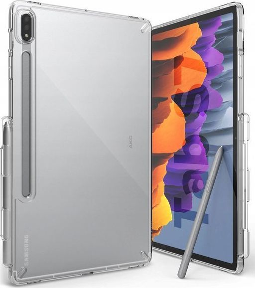 Etui na tablet Ringke Etui ochronne Fusion do Samsung Galaxy Tab S7 T870/T875 Clear uniwersalny 1