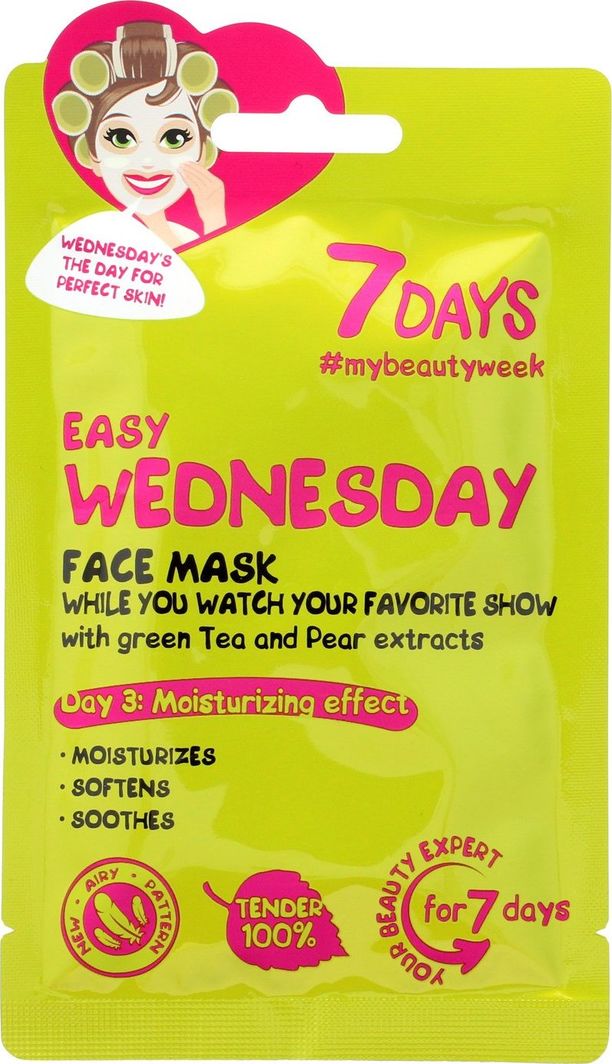 Vilenta VILENTA 7 Days Maska na twarz nawilżająca Easy Wednesday 28g 1