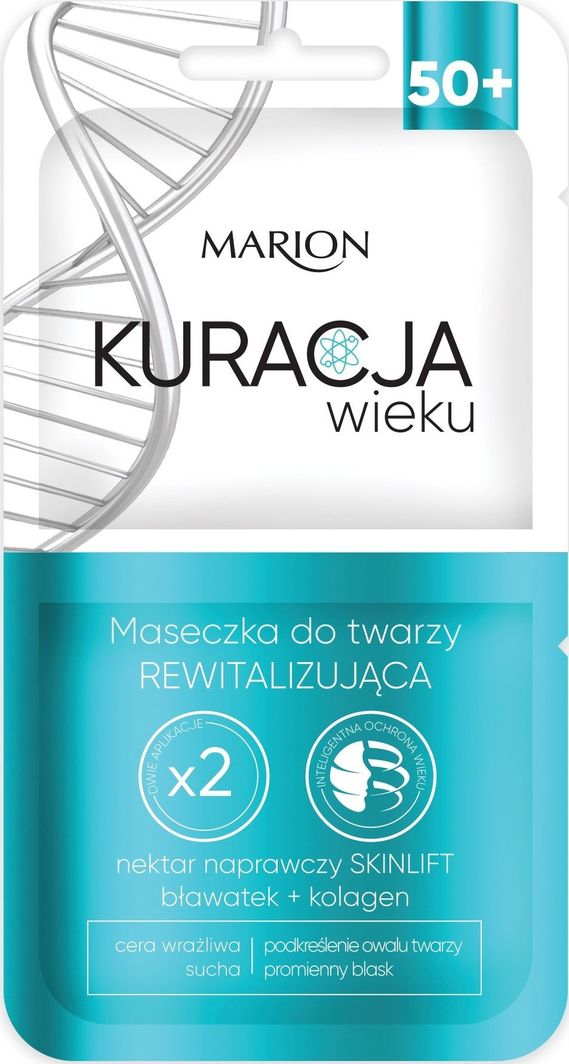 Marion Kuracja Wieku 50+ maseczka rewitalizująca 2x8ml 1