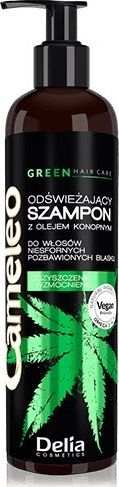 Delia Cameleo Green szampon odświeżający z olejem konopnym 1