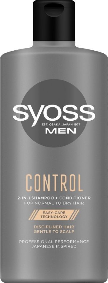 Syoss Schwarzkopf Syoss Men Control Szampon do włosów 2w1 440ml 1