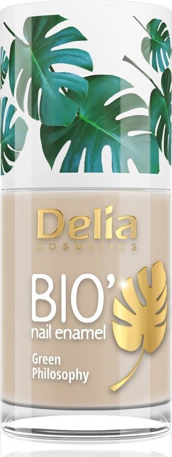 Delia Delia Cosmetics Bio Green Philosophy Lakier do paznokci nr 607 Dark Beige 11ml 1