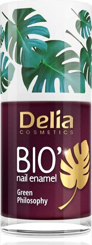 Delia Delia Cosmetics Bio Green Philosophy Lakier do paznokci nr 614 Plum 11ml 1