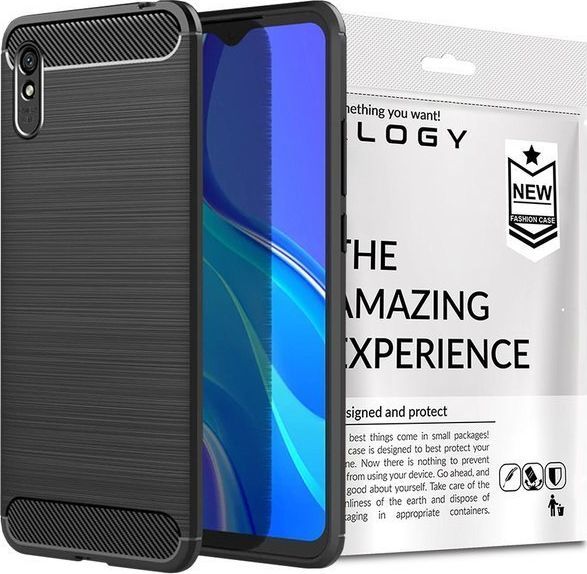 Alogy Alogy Etui na telefon Rugged Armor do Xiaomi Redmi 9A czarne uniwersalny 1
