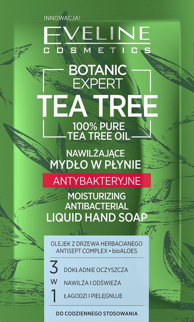 Eveline Botanic Expert Tea Tree mydło 1