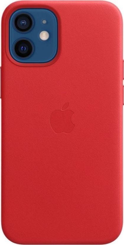 Apple Skórzane etui z MagSafe do iPhone'a 12 mini - (PRODUCT)RED 1