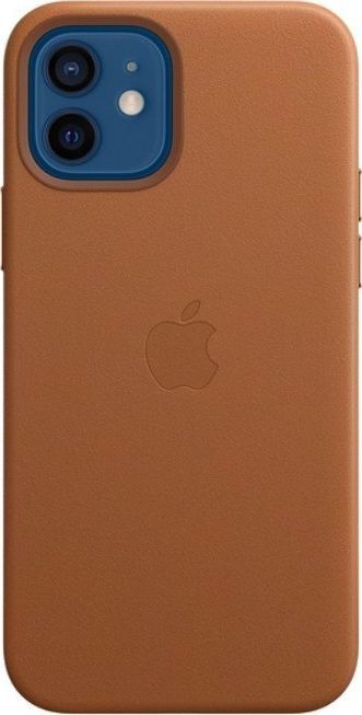 Apple Apple iPhone 12/12 Pro Leather Case mit MagSafe saddle brown 1
