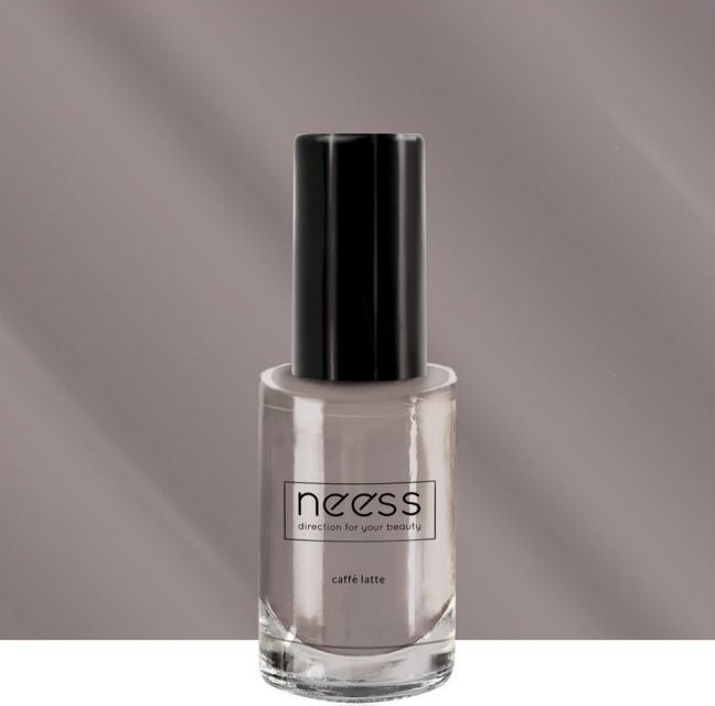 NEESS NEESS Lakier do paznokci klasyczny (7504) caffe latte 5ml 1