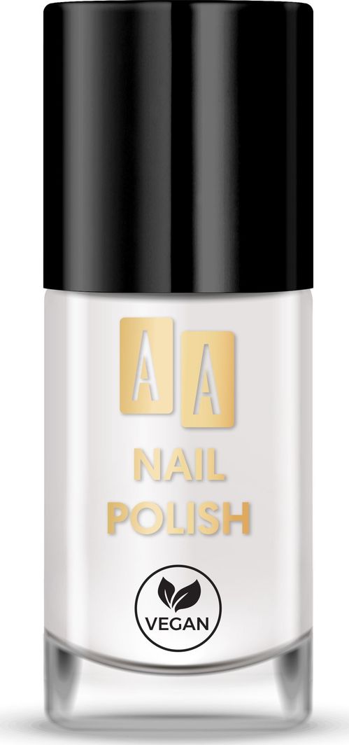 AA AA Nail Polish Lakier do paznokci nr 01 White Bean 8ml 1