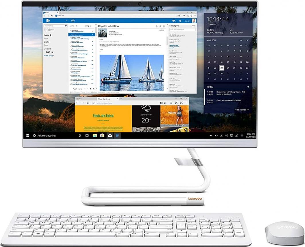 Komputer Lenovo IdeaCentre AIO 3 (22") Ryzen 3 3250U, 8 GB, 256 GB SSD Windows 10 Home 1