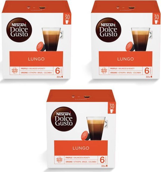 Nescafe NESCAFE DOLCE GUSTO Lungo 90 kapsułek 1