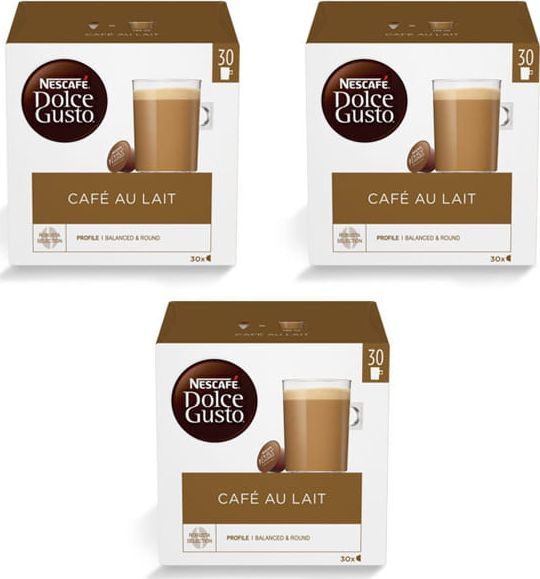 Nescafe NESCAFE DOLCE GUSTO Cafe Au Lait 90 kapsułek 1