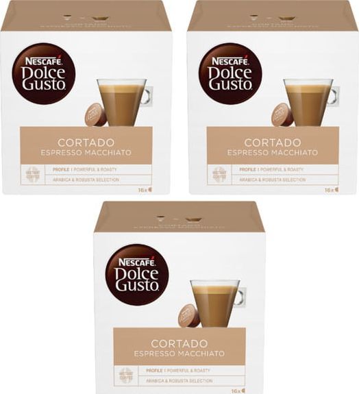 Nescafe NESCAFE D. GUSTO Cortado Espresso Macciato 3x16 1
