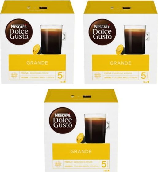 Nescafe NESCAFE DOLCE GUSTO Grande 3x16 48 kapsułek 1
