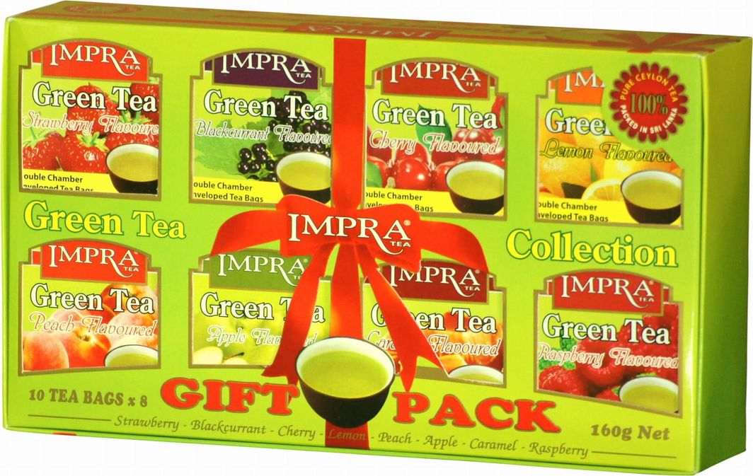 IMPRA Herbata Impra Gift Pack Green 160g 1
