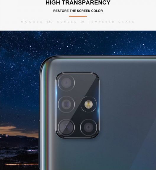 Mocolo Mocolo Camera Lens - Szkło ochronne na obiektyw aparatu Samsung Galaxy A71 1
