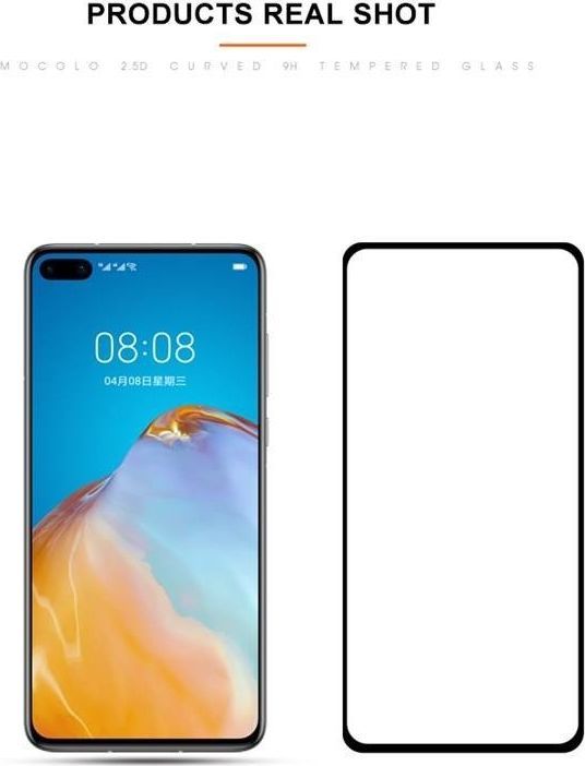 Mocolo Mocolo 2.5D Full Glue Glass - Szkło ochronne Huawei P40 uniwersalny 1