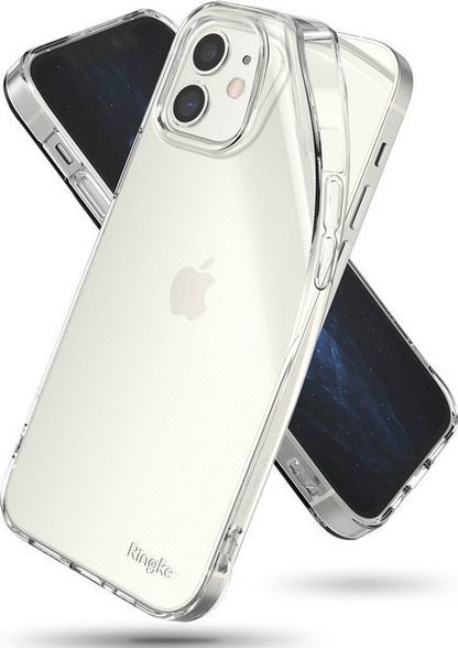 Ringke Etui obudowa Ringke Air case do Apple iPhone 12 Mini 5.4 Clear + Szkło Alogy uniwersalny 1