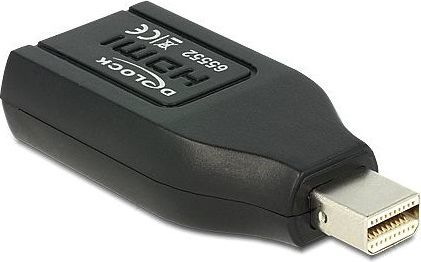 Adapter AV Delock DisplayPort Mini - HDMI czarny (65552) 1