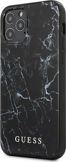 Guess Guess GUHCP12MPCUMABK iPhone 12 6,1 Max/Pro czarny/black hardcase Marble 1
