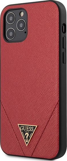 Guess Guess GUHCP12MVSATMLRE iPhone 12 6,1 Max/Pro czerwony/red hardcase Saffiano 1
