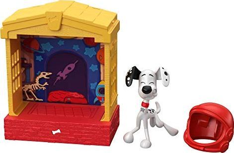 Figurka Mattel 101 Dalmatyńczyków - Dylan z budą dla psa (GBM27) 1