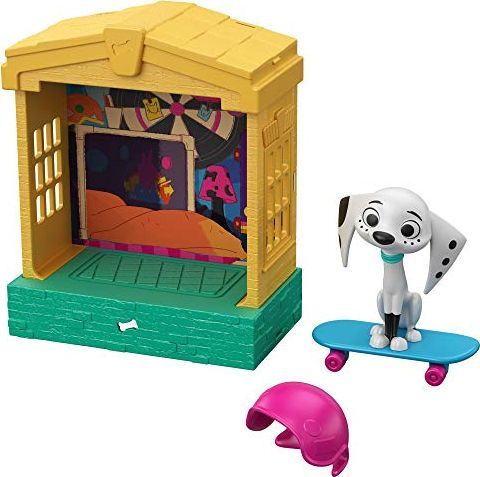 Figurka Mattel 101 Dalmatyńczyków - Dolly z budą dla psa (GBM28) 1