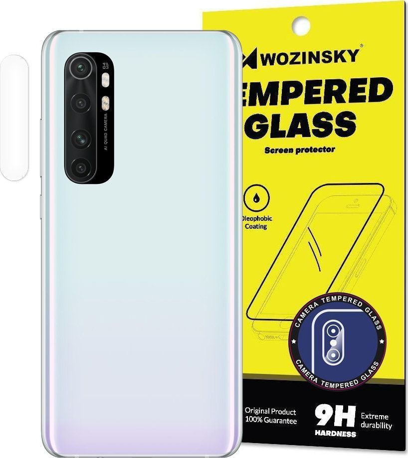 Wozinsky Wozinsky Camera Tempered Glass szkło hartowane 9H na aparat kamerę Xiaomi Mi Note 10 Lite uniwersalny 1