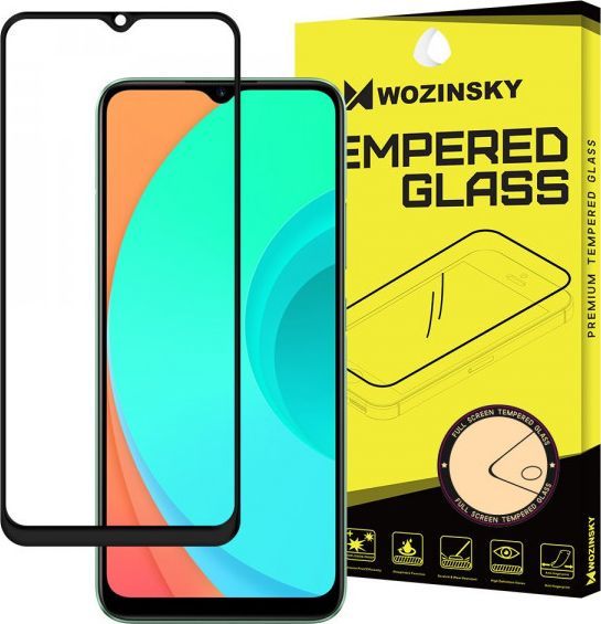 Wozinsky Wozinsky super wytrzymałe szkło hartowane Full Glue na cały ekran z ramką Case Friendly Realme C11 przezroczysty uniwersalny 1