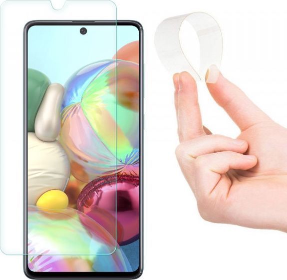 Wozinsky Wozinsky Nano Flexi hybrydowa elastyczna folia szklana szkło hartowane Samsung Galaxy A71 uniwersalny 1