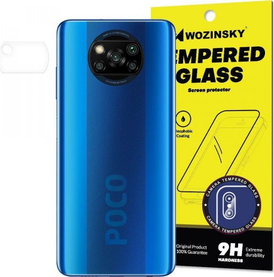 Wozinsky Wozinsky Camera Tempered Glass szkło hartowane 9H na aparat kamerę Xiaomi Poco X3 NFC uniwersalny 1