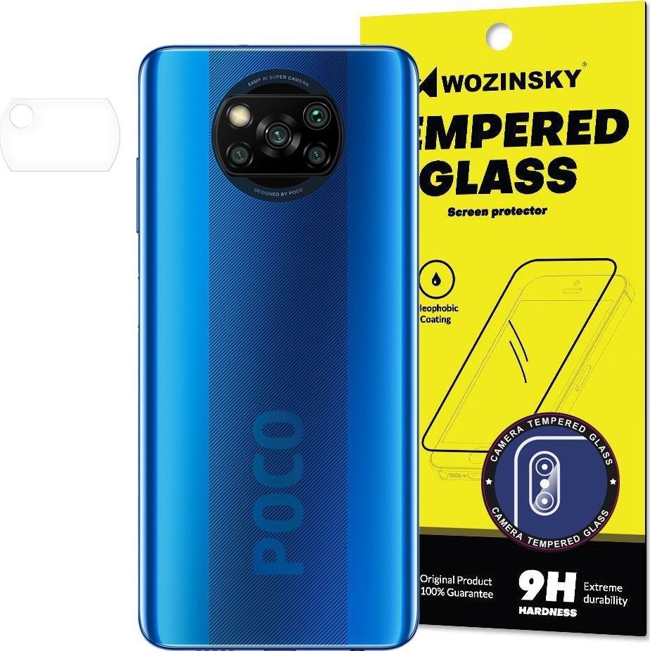 Wozinsky Wozinsky Camera Tempered Glass szkło hartowane 9H na aparat kamerę Xiaomi Poco X3 NFC uniwersalny 1