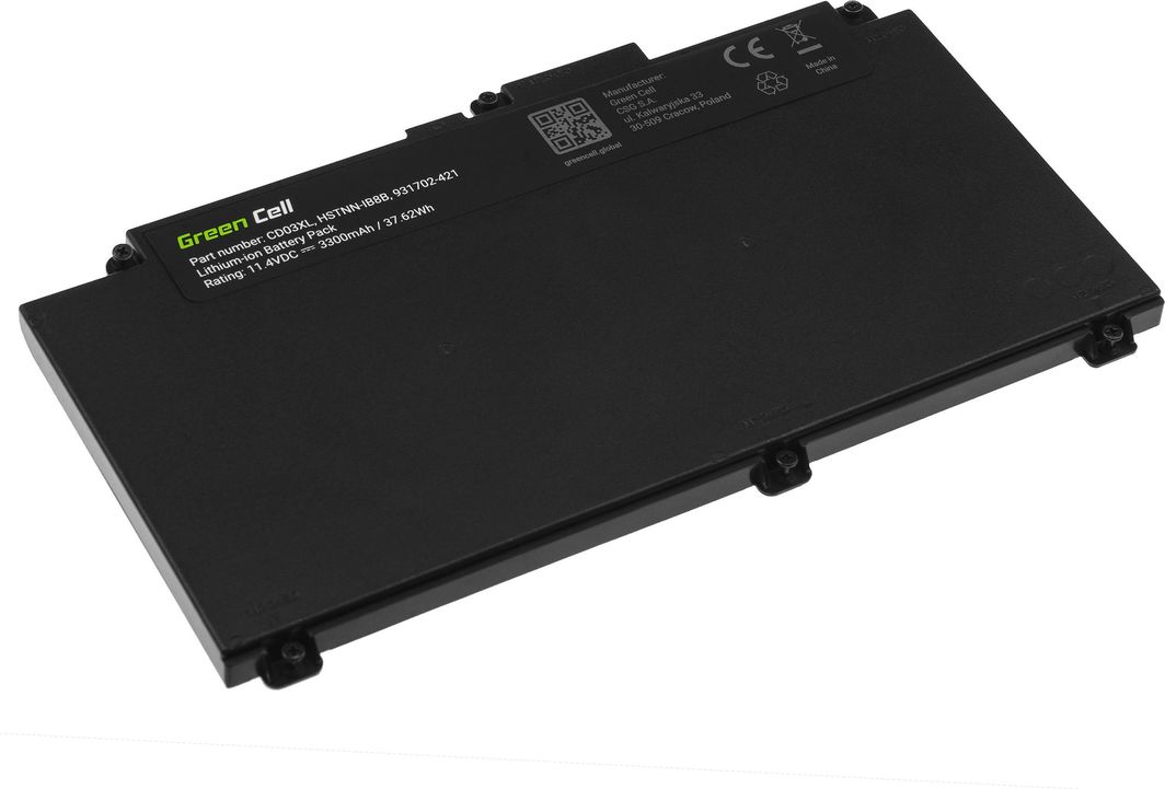 Bateria Green Cell CD03XL HP (HP165) 1