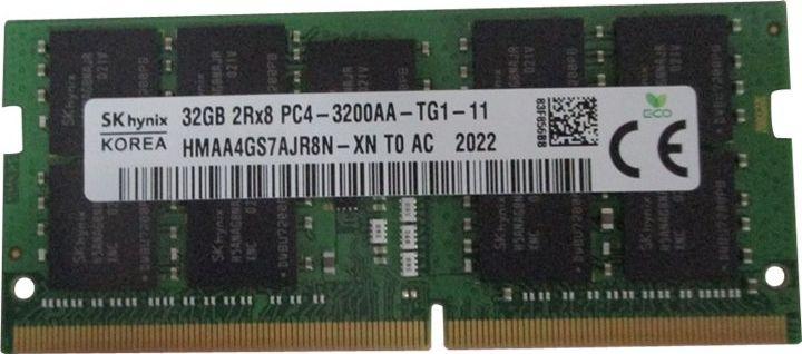 Pamięć do laptopa HP SODIMM, DDR4, 32 GB, 3200 MHz,  (141H6AA) 1