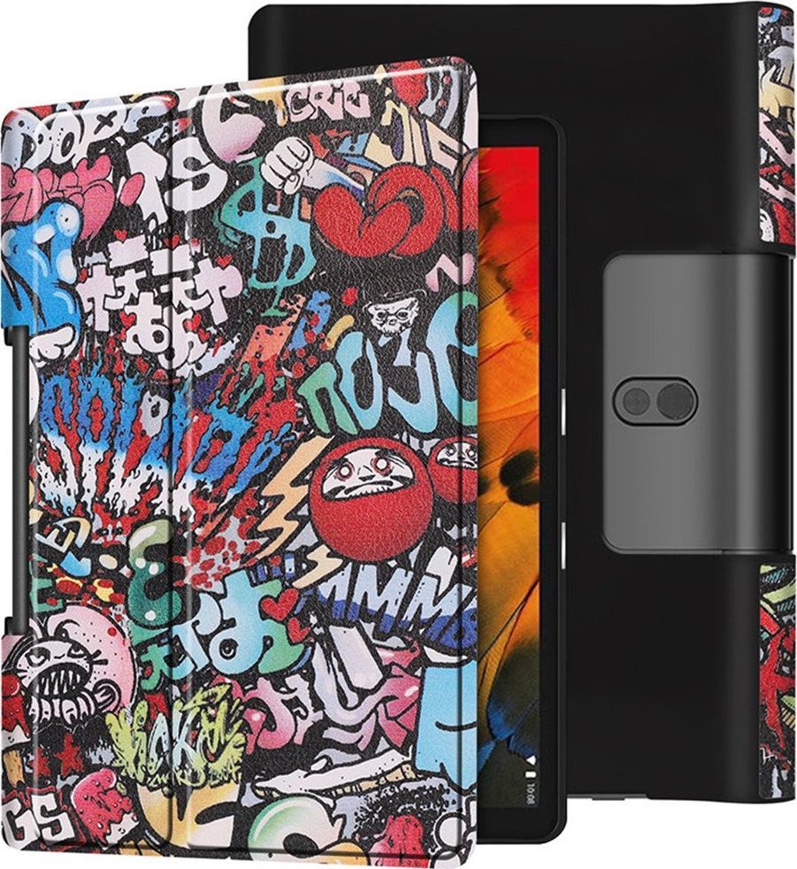 Etui na tablet Lenovo Etui Graficzne Case do Lenovo Yoga Smart Tab 10.01 (Graffiti) uniwersalny 1