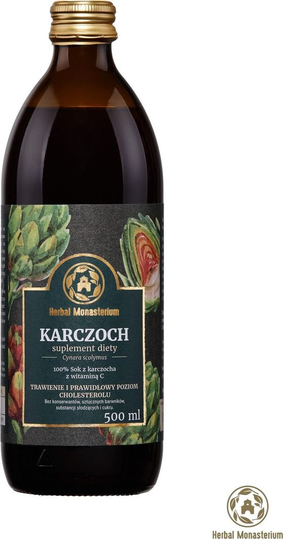 Herbal Monasterium Naturalny Sok Z Karczocha 500Ml Herbal Monasterium 1