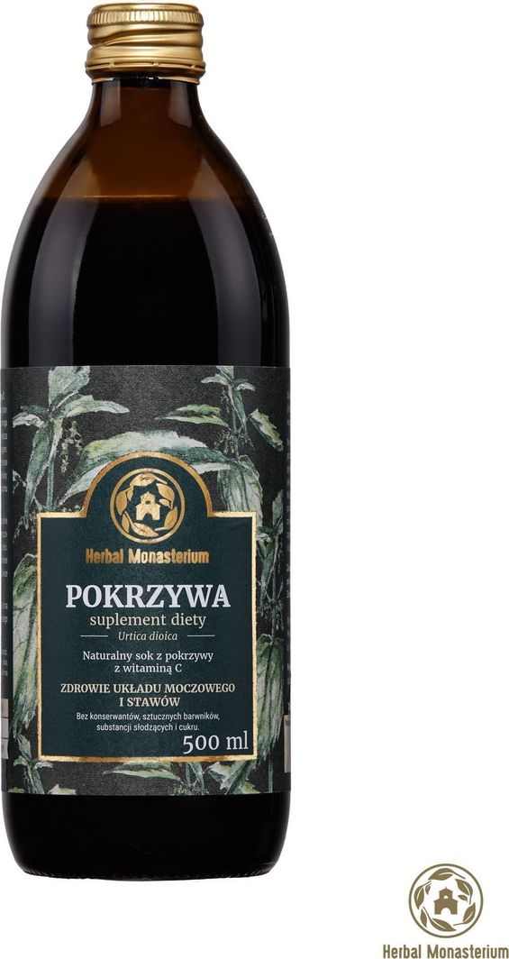 Herbal Monasterium Naturalny Sok Z Pokrzywy 500Ml Herbal Monasterium 1