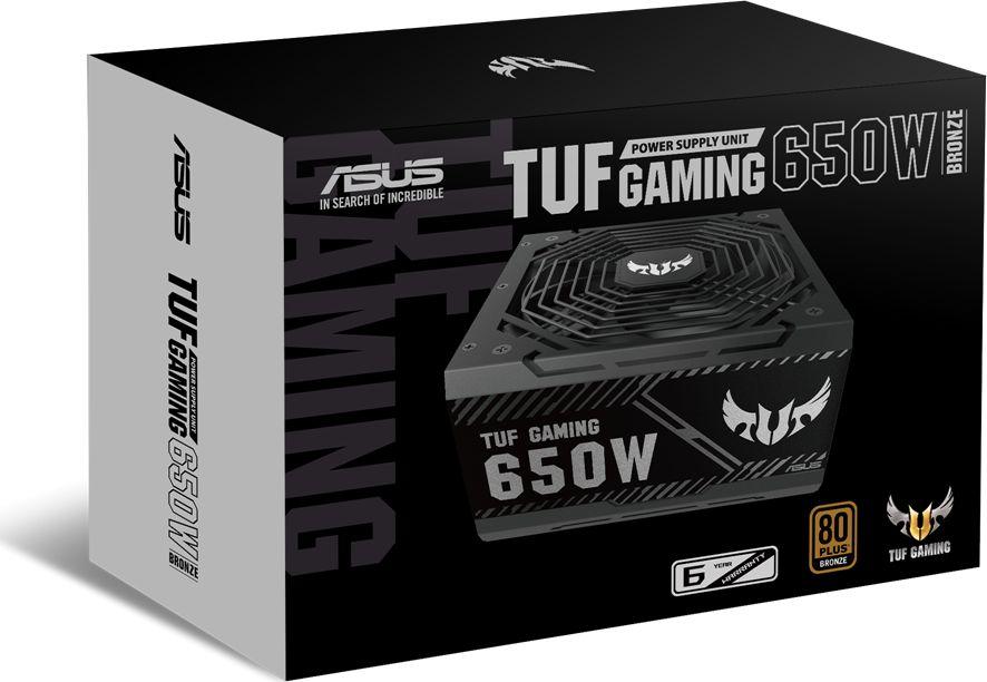 新品未開封 ASUS TUF Gaming 650W Bronze Asus TUF Gaming Bronze 650W (90YE00D1-B0NA00) - Zasilacz