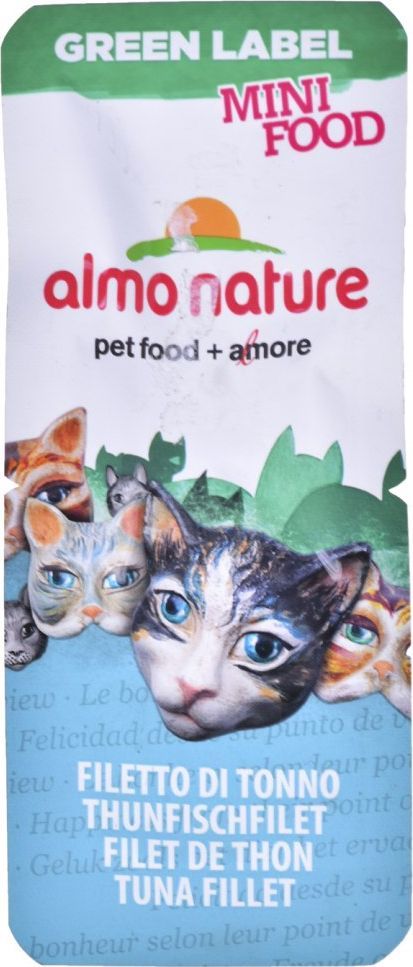 Almo Nature ALMO NATURE Green Label Mini Food Filet tuńczyk 3g 1
